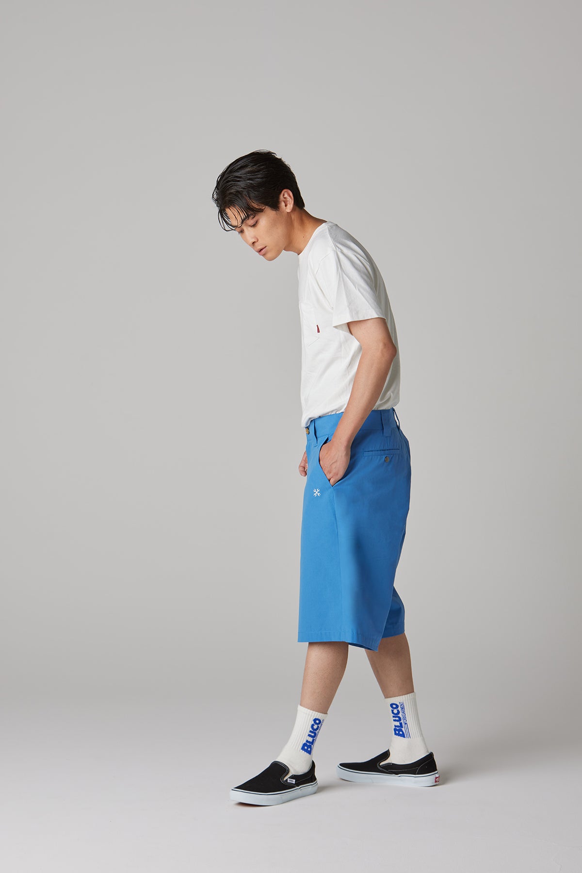 LIGHT WIDE  WORK SHORTS