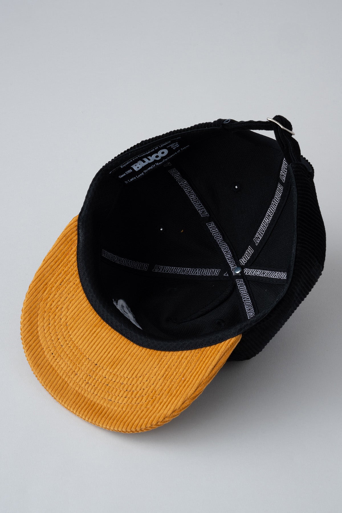 CORDUROY CAP -logo-