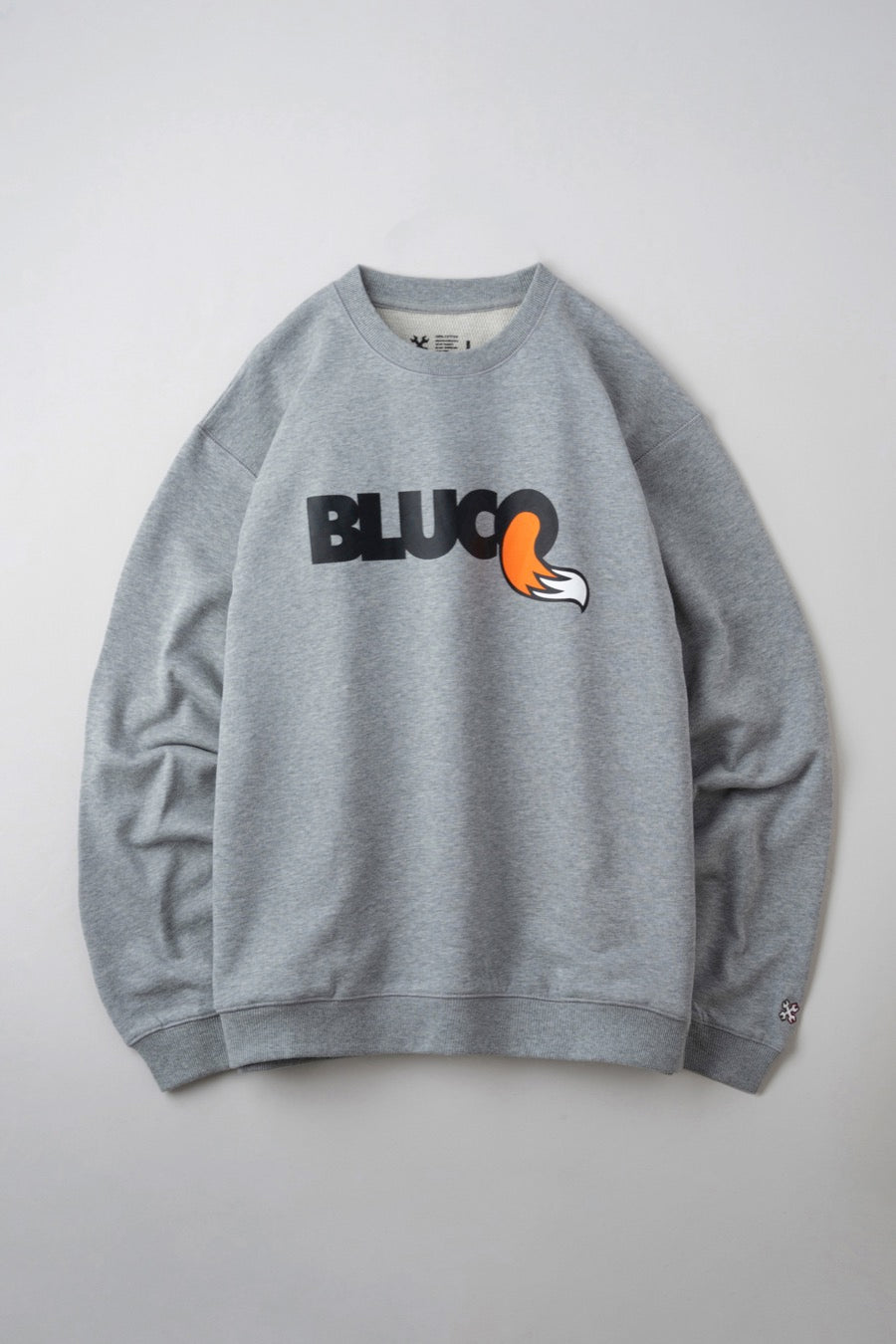 BLUCOブルコLIGHTPILESWEATHOODIE-OLDLOGO-ライトパイル