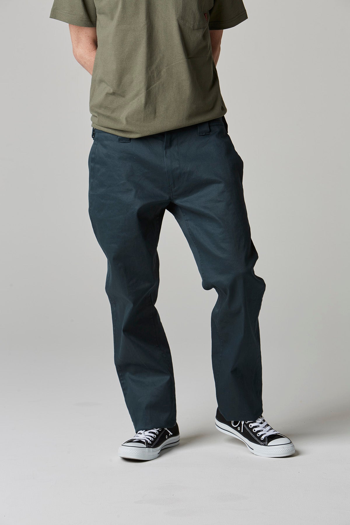 SLIM WORK PANTS -Stretch-