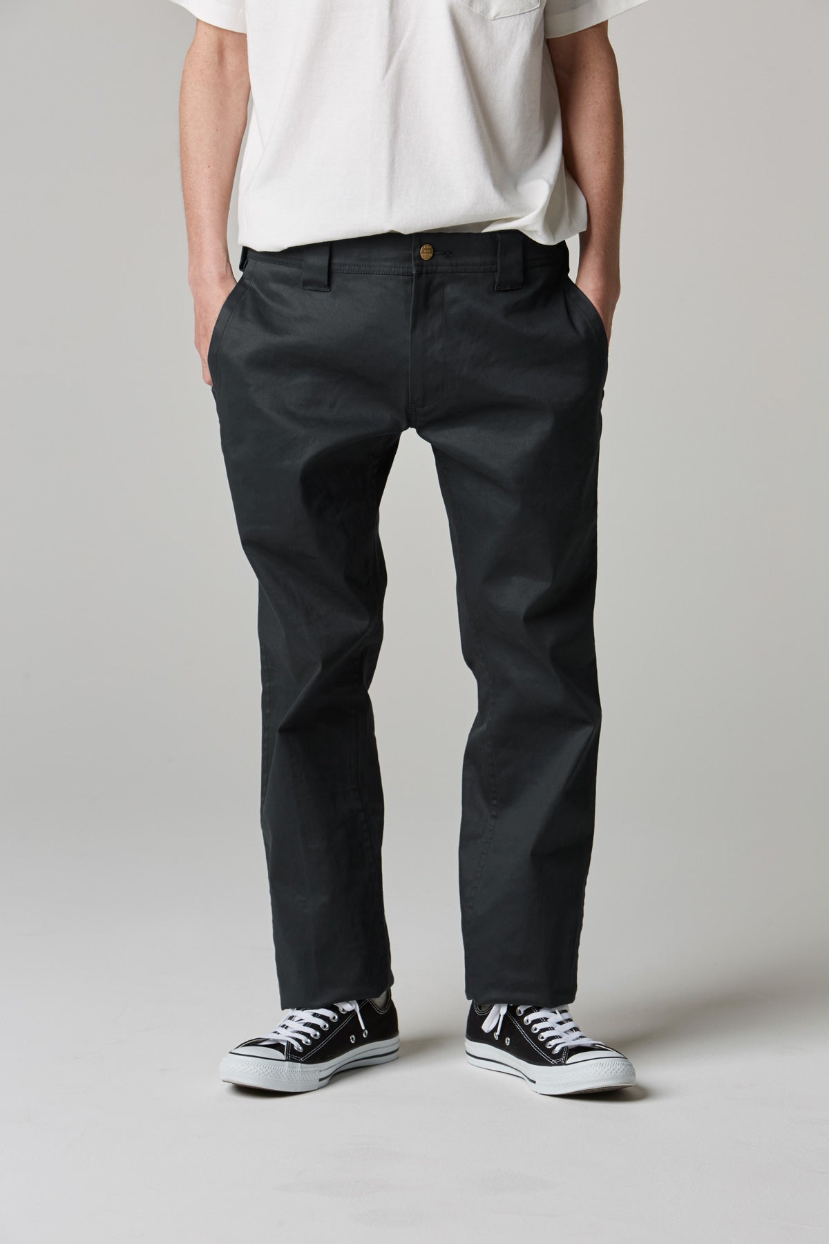 SLIM WORK PANTS -Stretch-