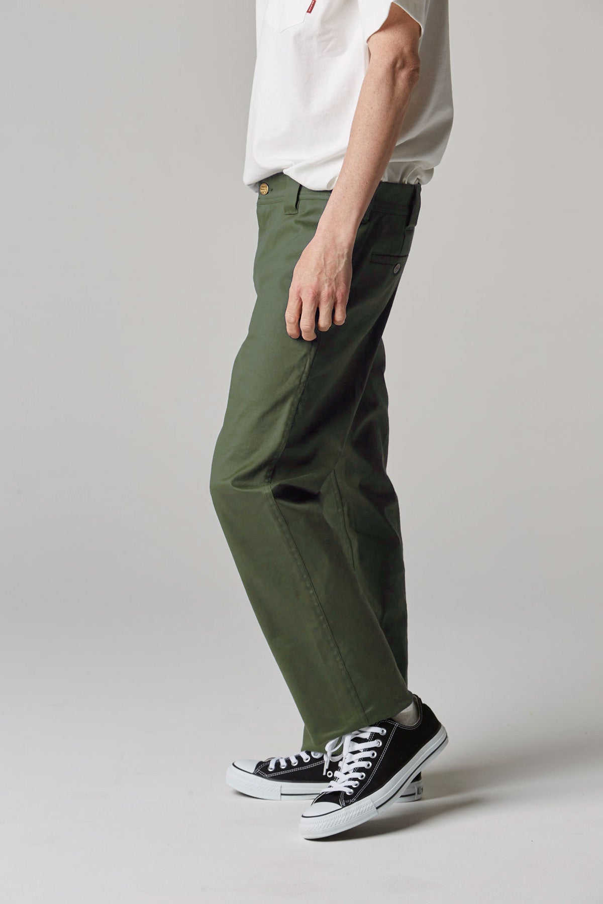 SLIM WORK PANTS -Stretch-