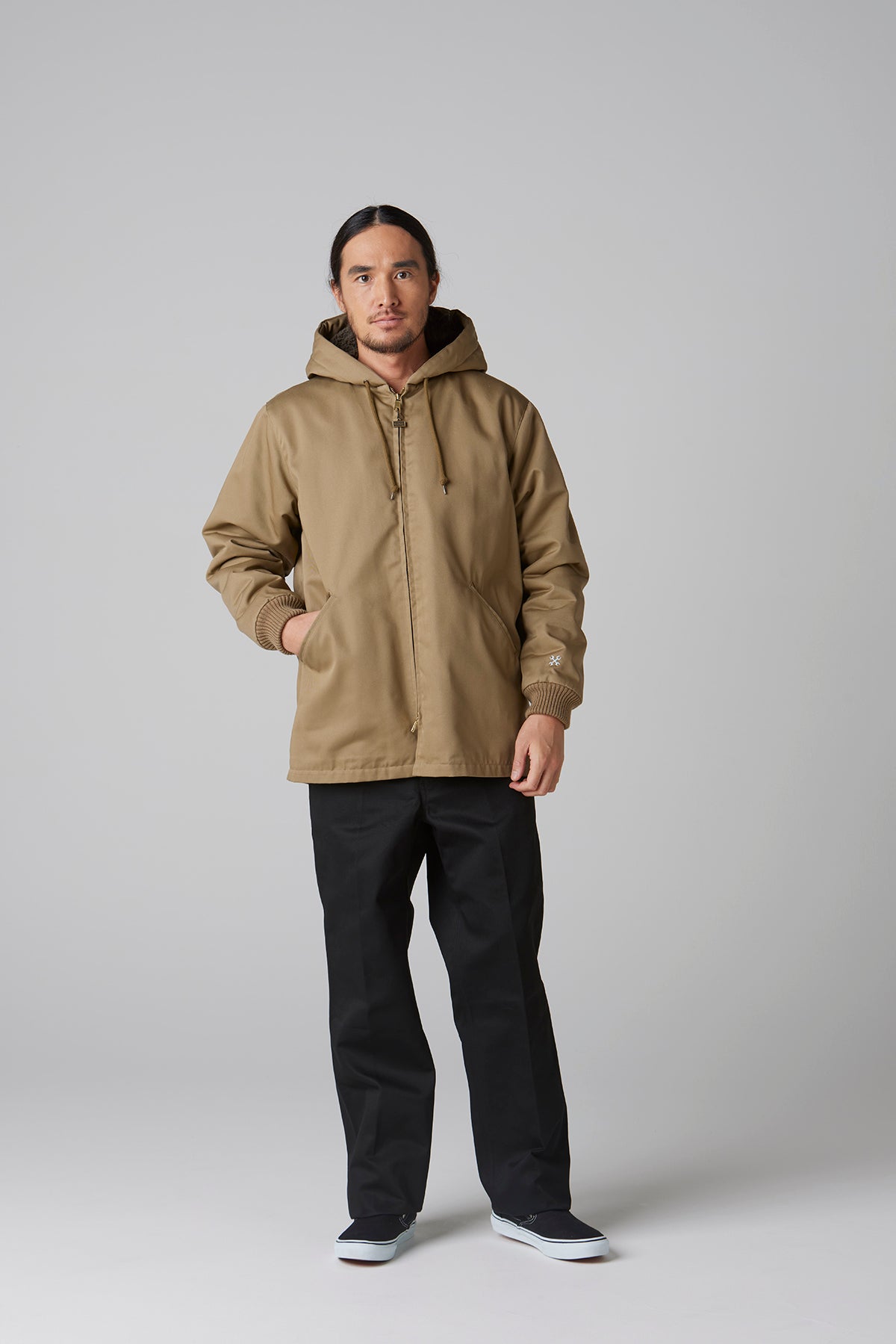 WINTER HOODED WORK COAT