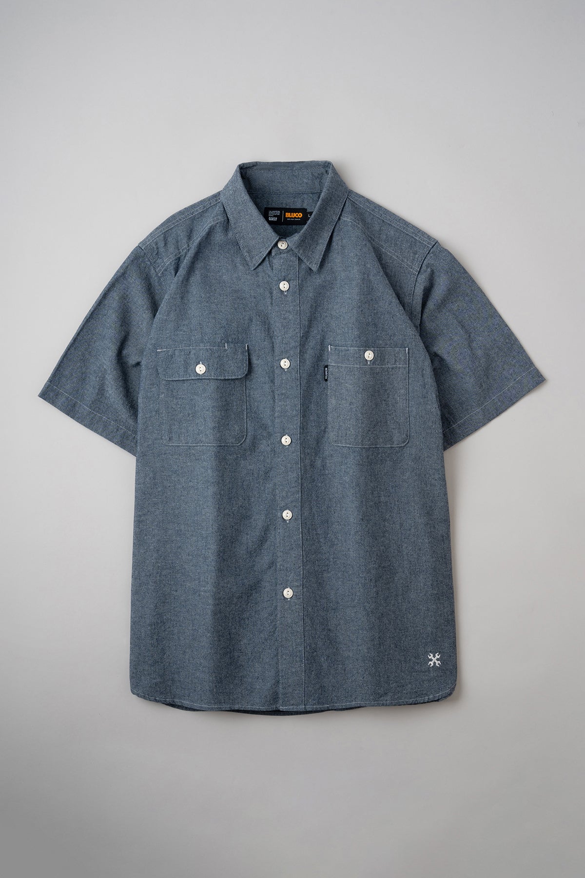 CHAMBRAY WORK SHIRT S/S