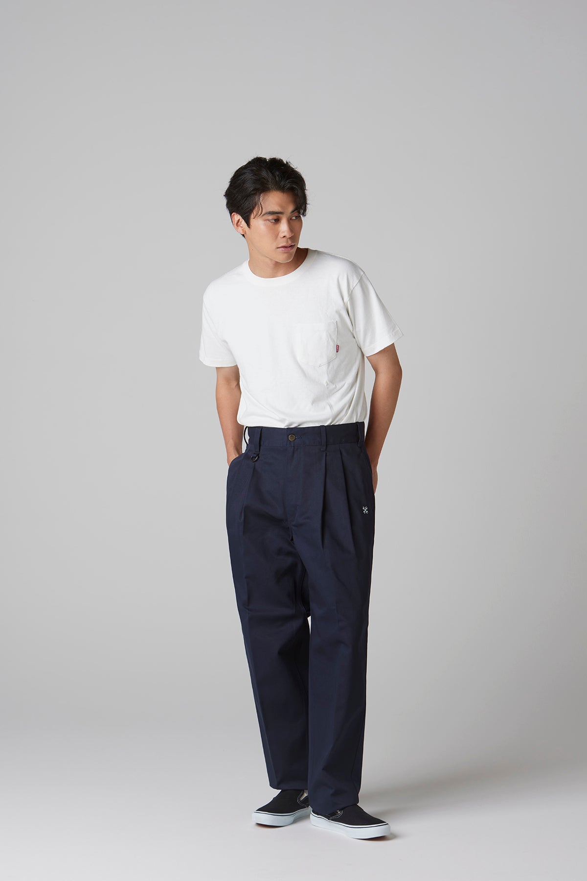 2-TUCK WORK PANTS
