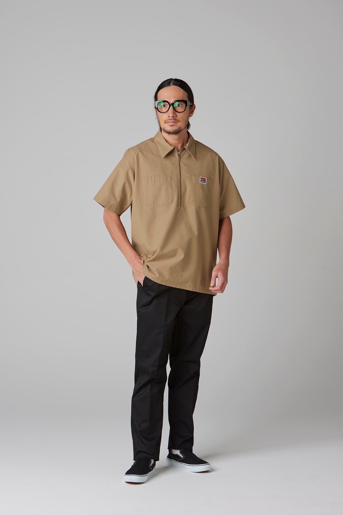 PULLOVER WORK SHIRT S/S