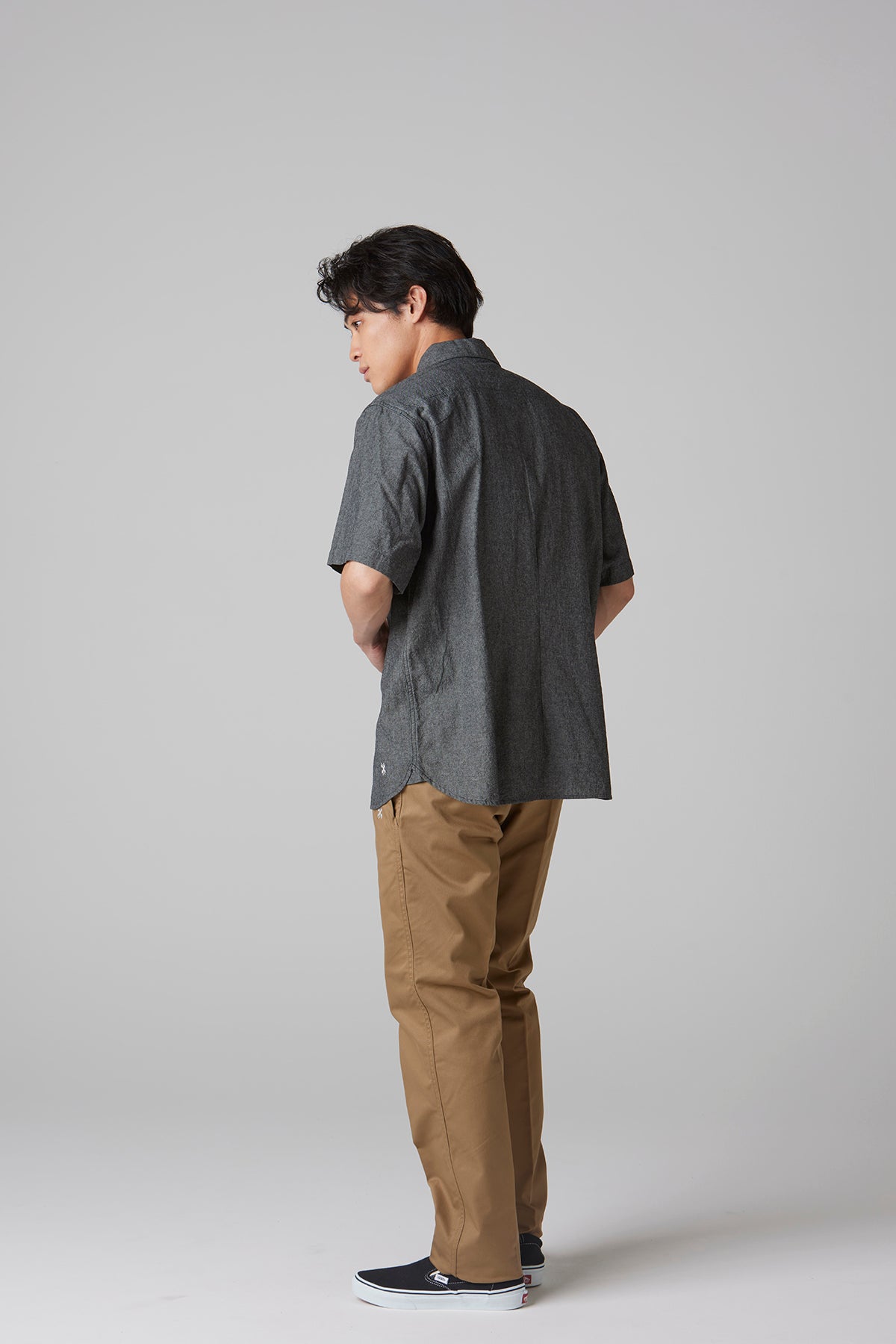 CHAMBRAY WORK SHIRT S/S