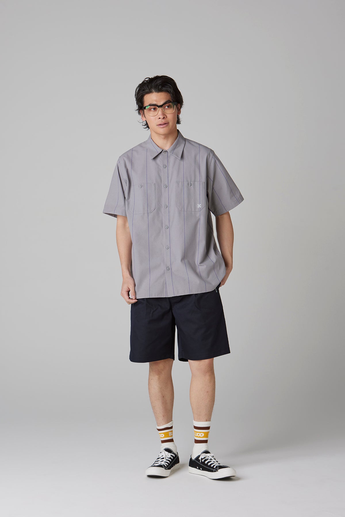 STANDARD STRIPE WORK SHIRT S/S