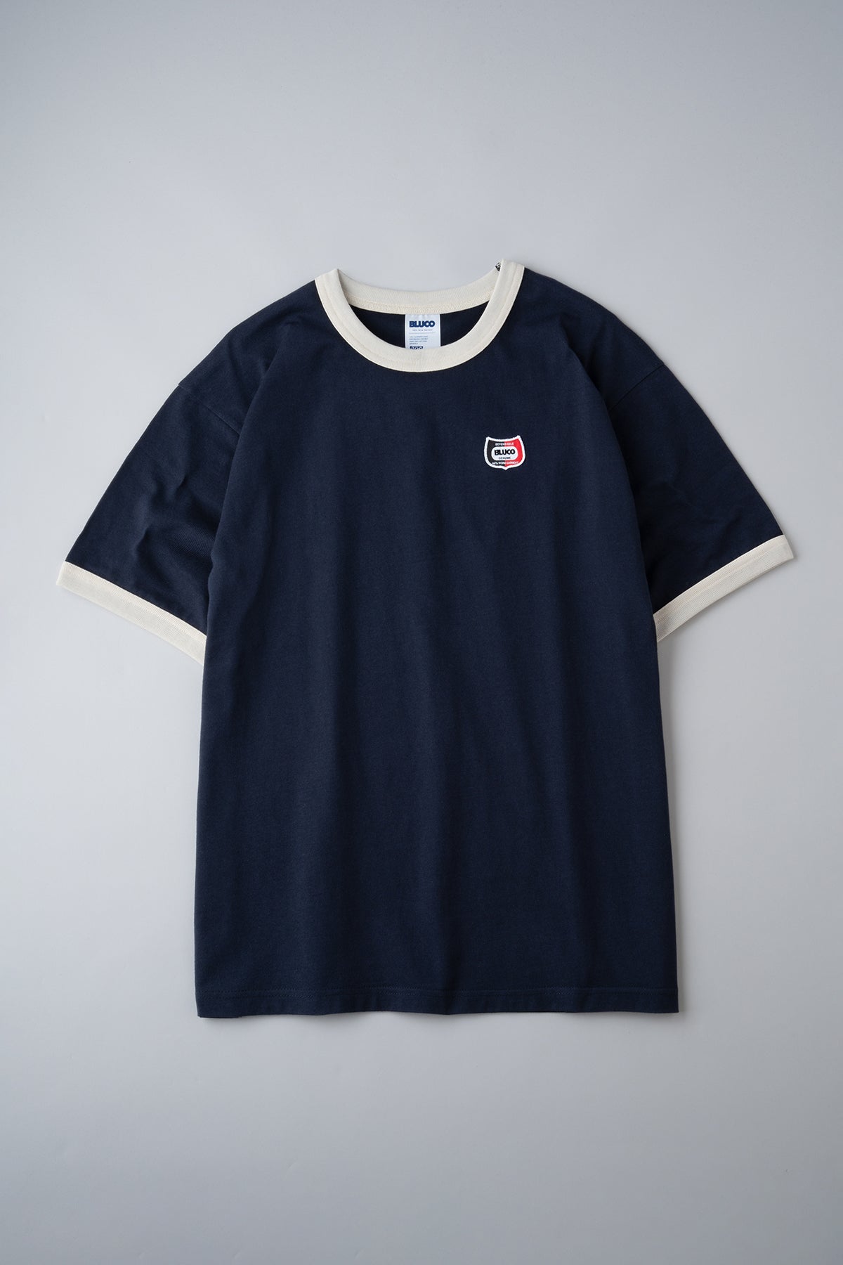 HEAVY DRY COTTON RINGER TEE -Champ-