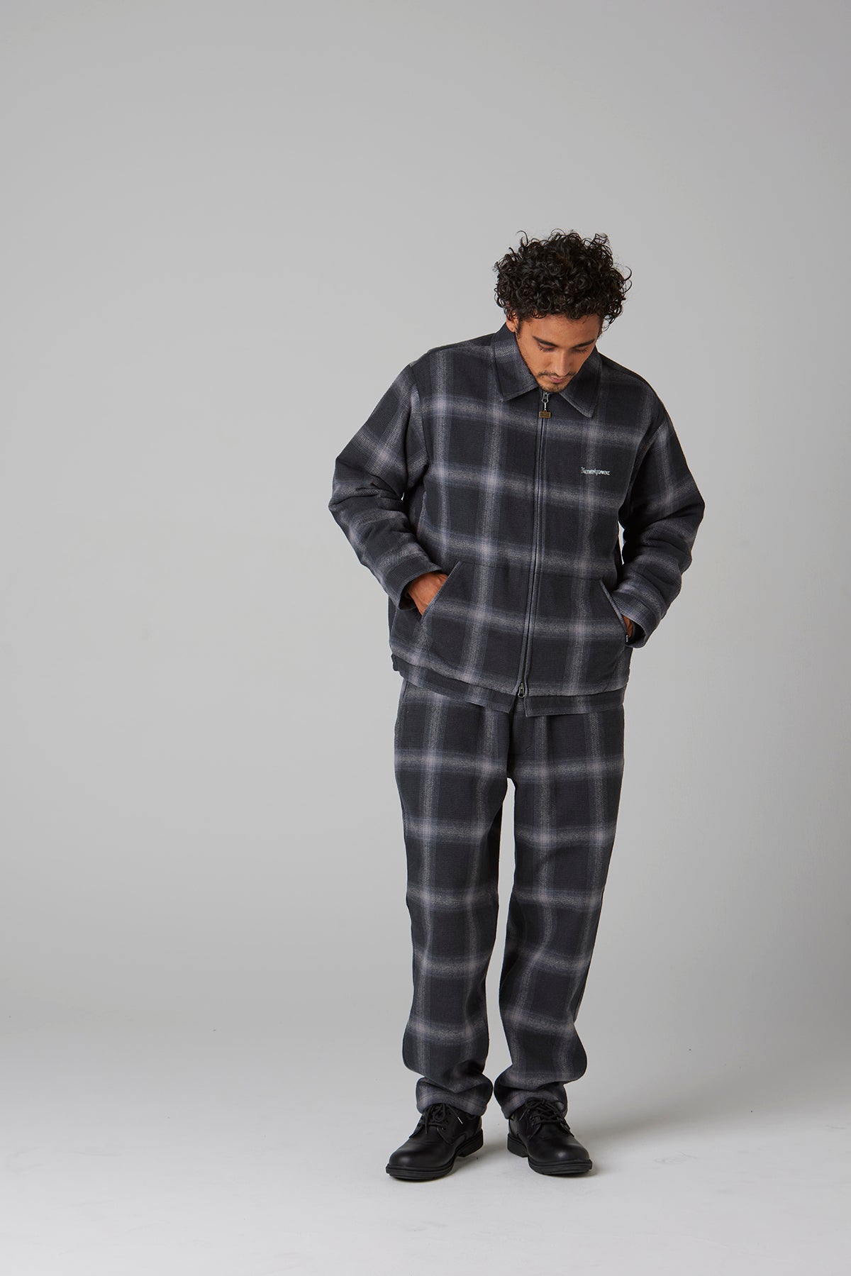 OMBRE CHECK WINTER WORK JACKET