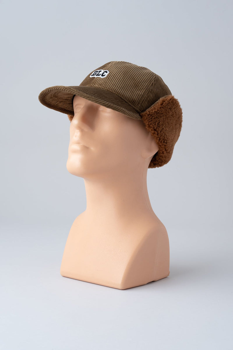 CORDUROY EAR FLAP CAP