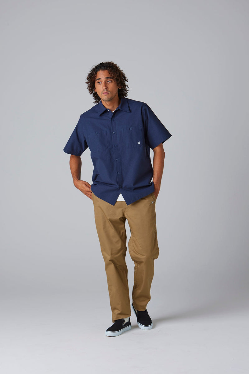 スタンダードワークシャツ S/S -Solid-