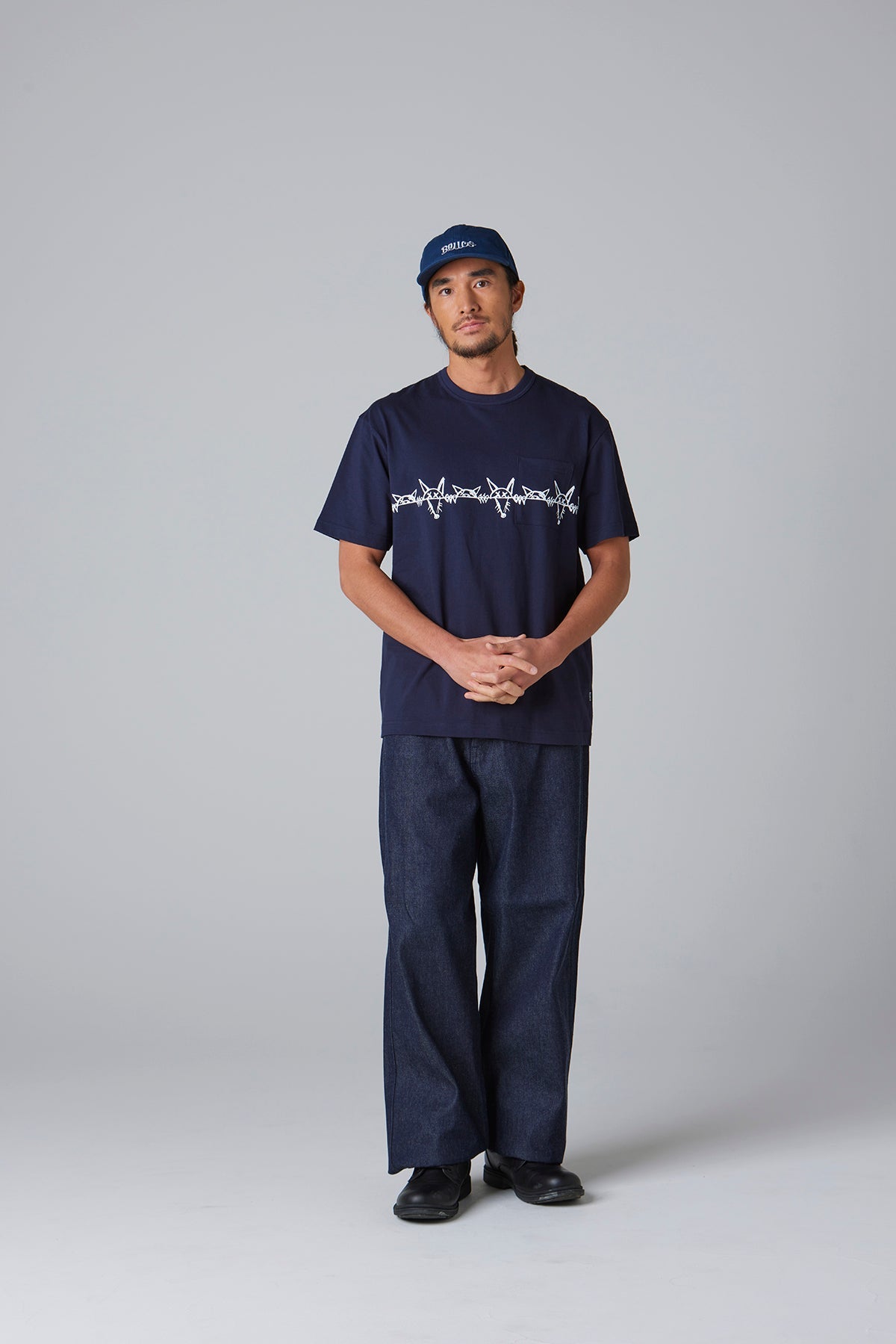 (DOGTOWN×BLUCO) ポケットTシャツ -Rat&Pig-