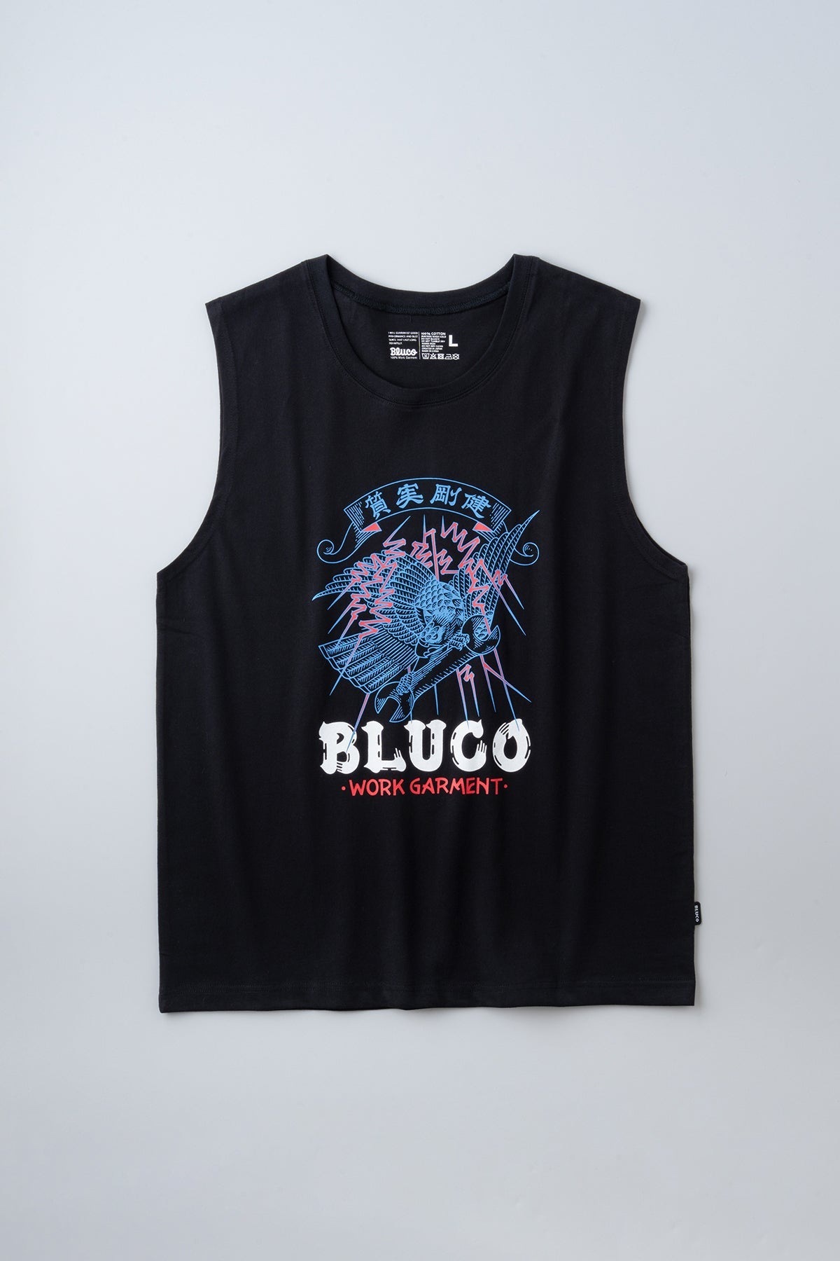 ノースリーブ プリントTシャツ -遊鷹- – BLUCO. INC
