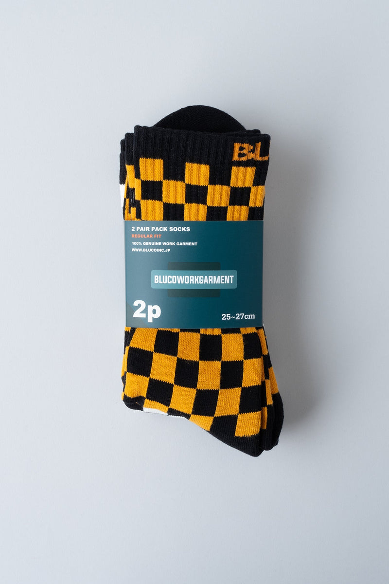 2-PACK ソックス -Checker-