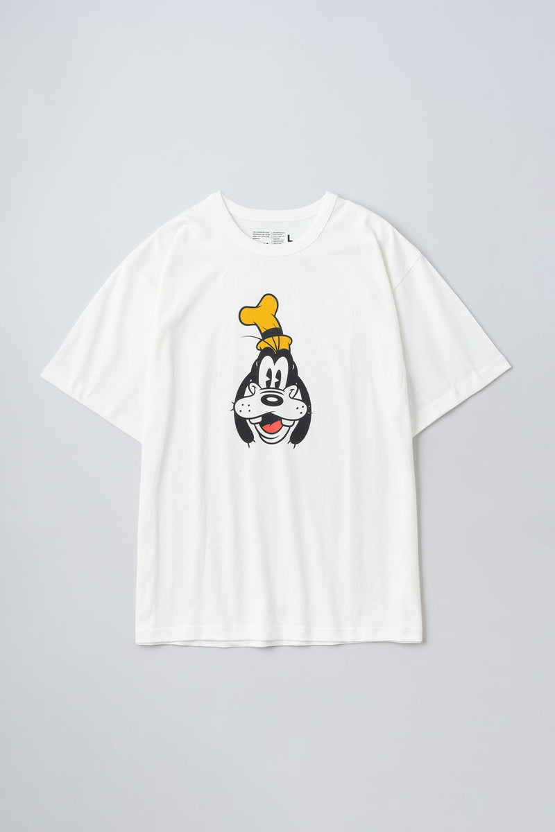 (DISNEY×BLUCO) プリントTシャツ  "Goofy"