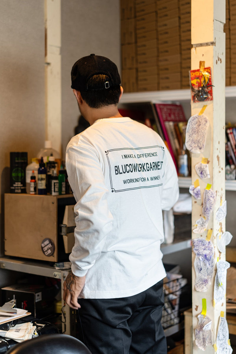 ポケット L/S Tシャツ -Ticket-