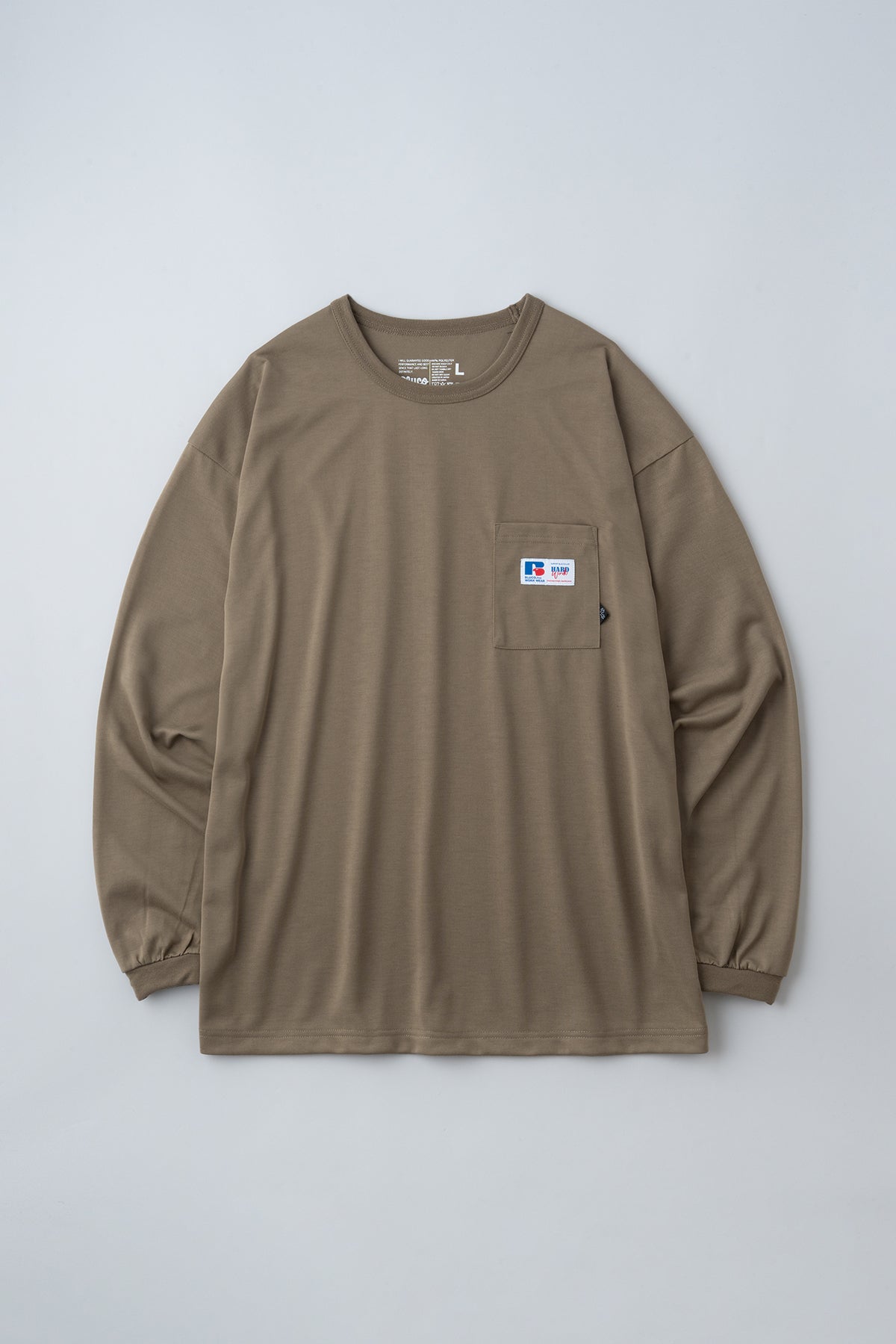 ファンクション ポケット L/S Tシャツ / オーバーサイズ