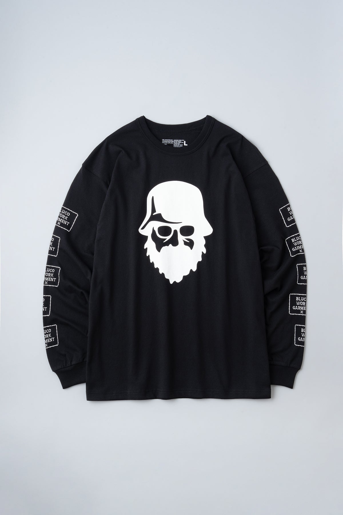 プリント L/S Tシャツ -Mr-