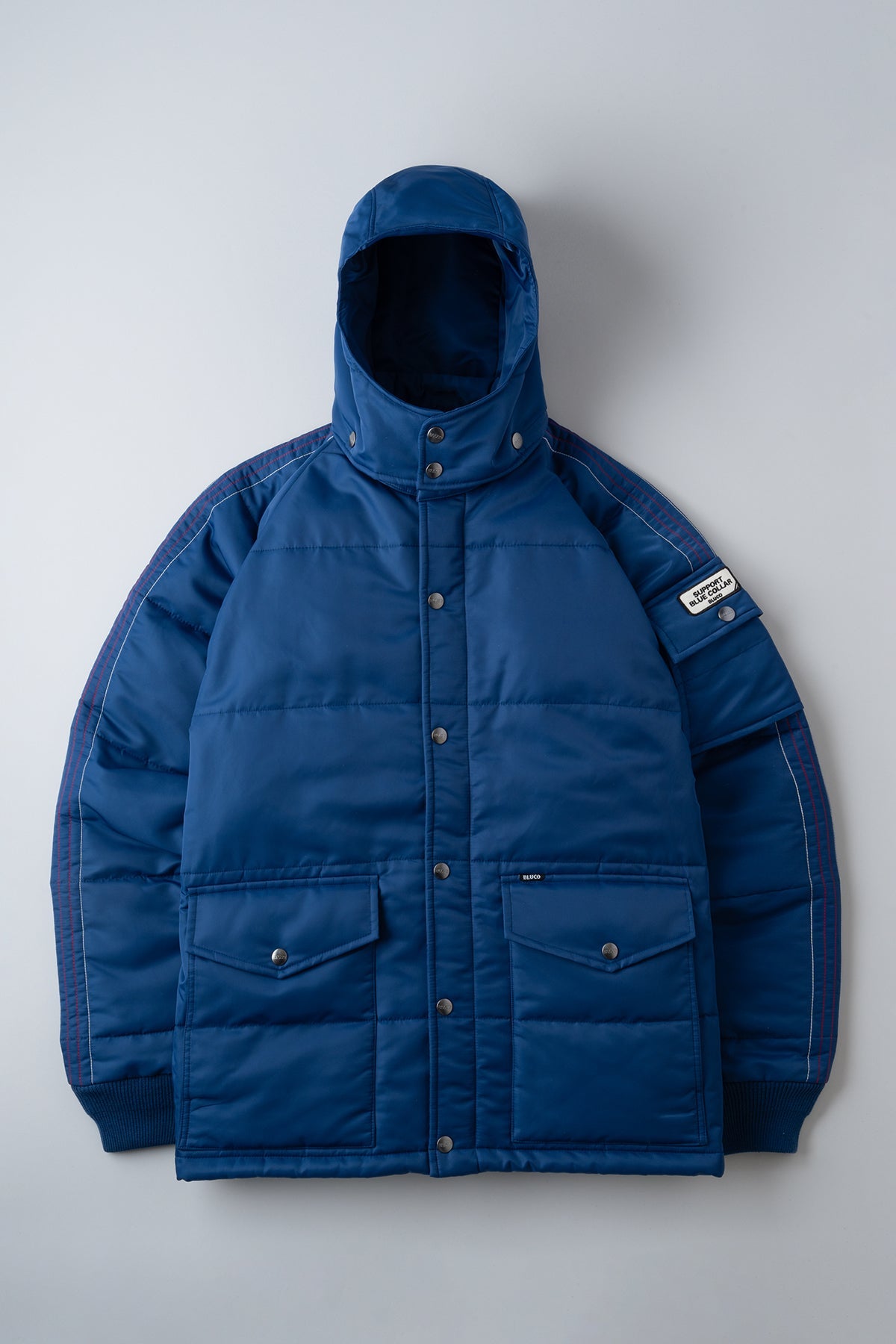 HOODED RACING JACKET