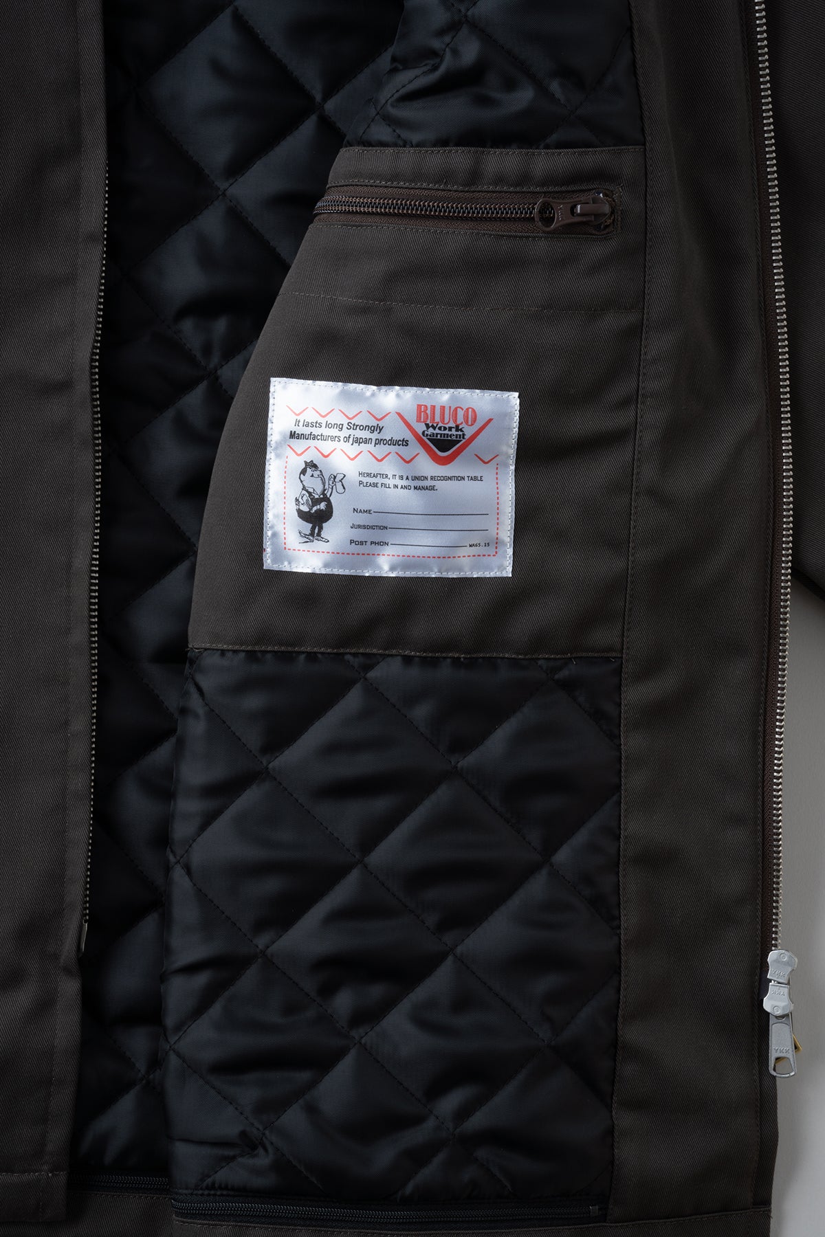 WORK COAT – BLUCO. INC