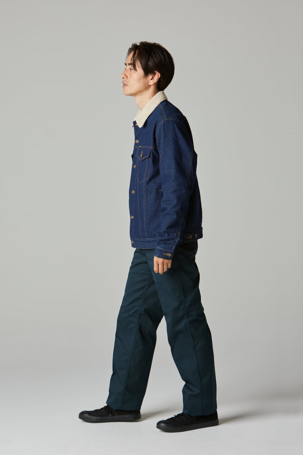 DENIM BOA RIDERS JACKET