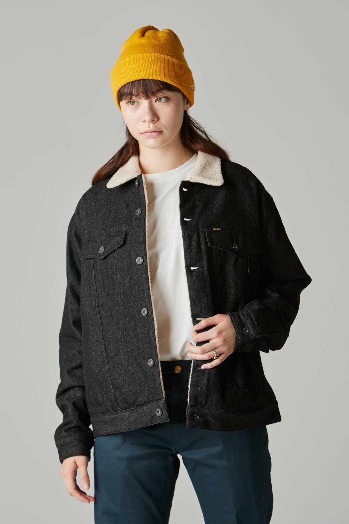 DENIM BOA RIDERS JACKET
