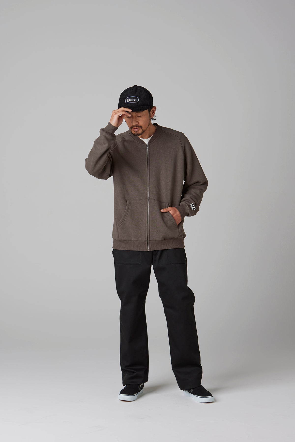 HEAVY PILE ZIP JACKET