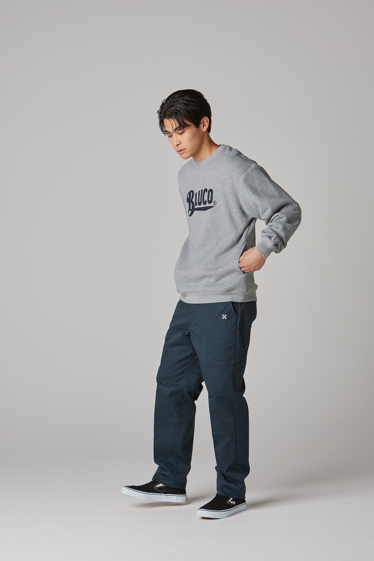 HEAVY PILE  SWEATSHIRTS -Old Logo-