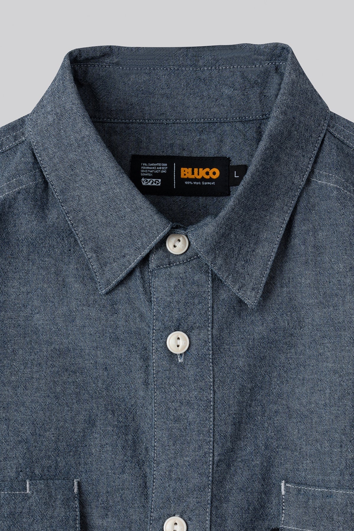 CHAMBRAY WORK SHIRT S/S
