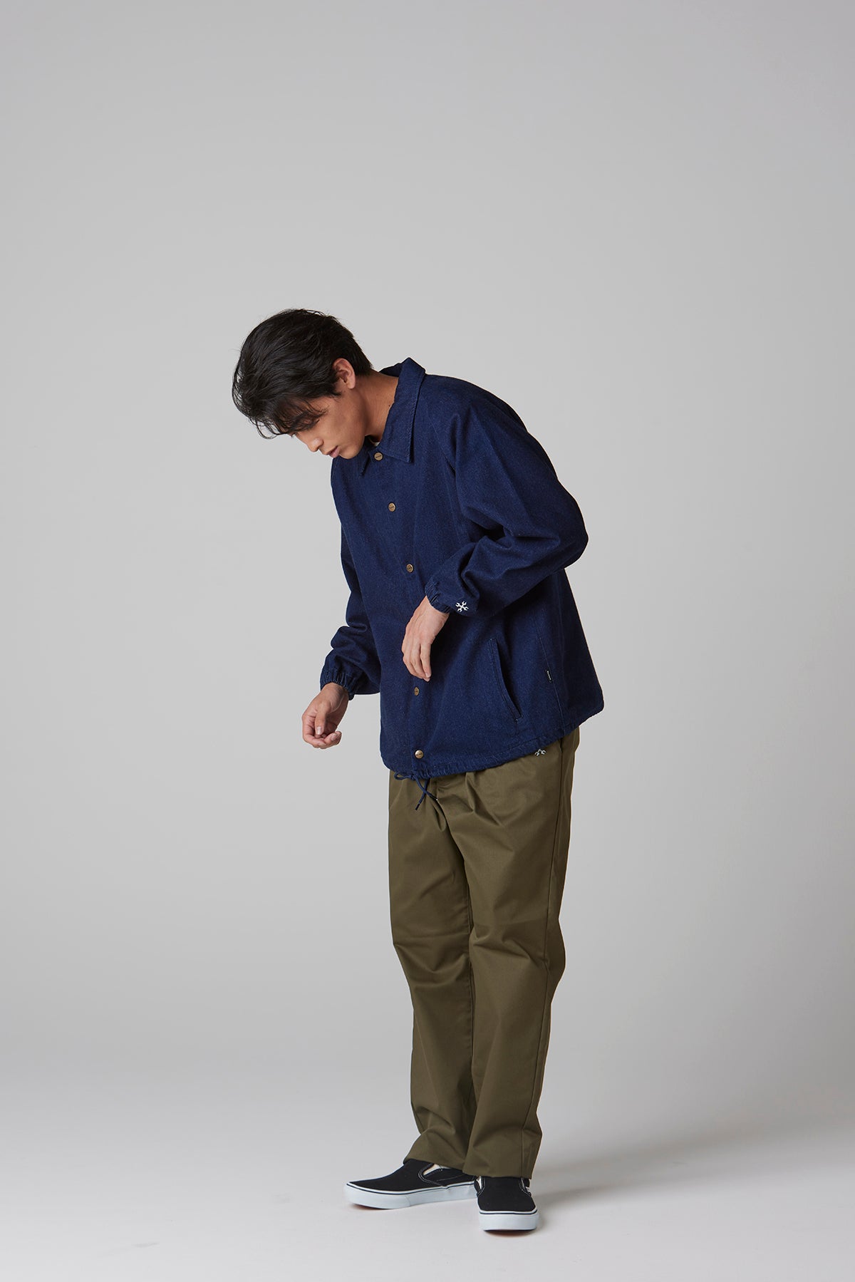 12oz DENIM COACH JACKET