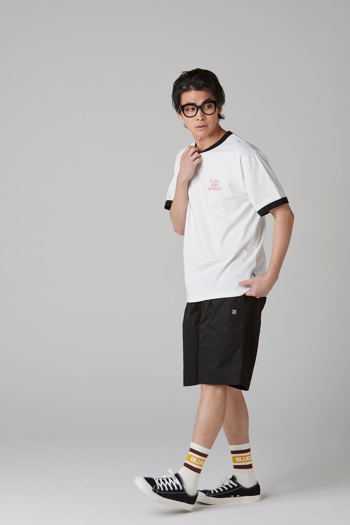 PRINT RINGER TEE -Diff-