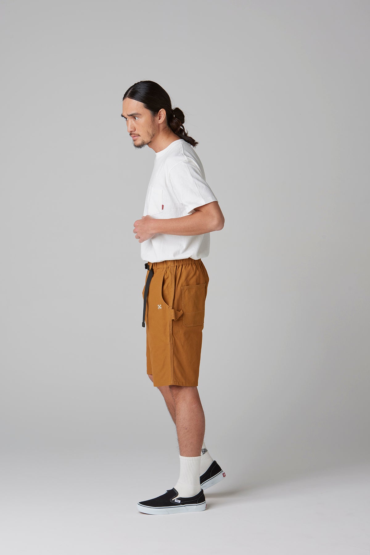 LIGHT CANVAS PAINTER SHORTS