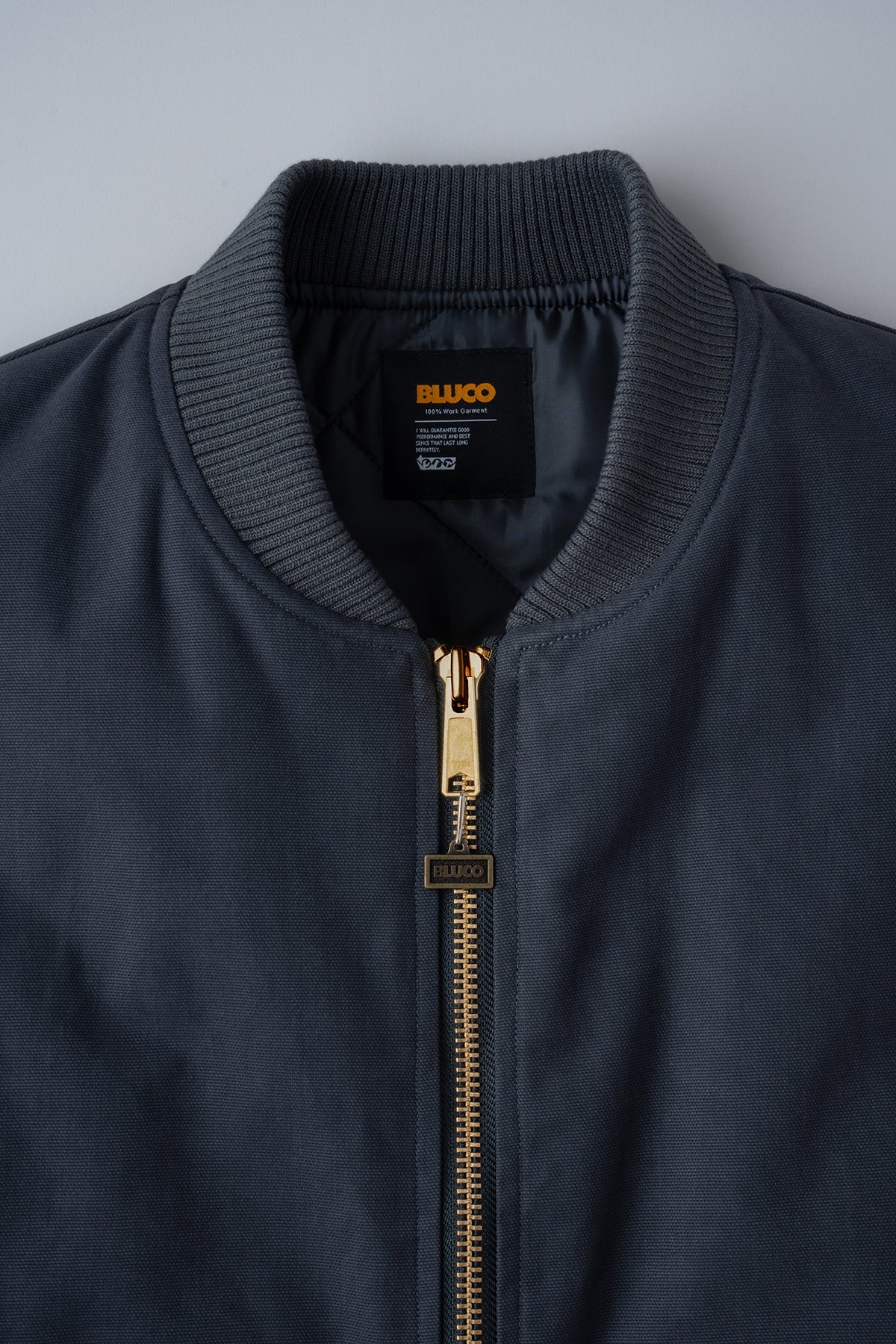 RIB COLLAR DUCK VEST