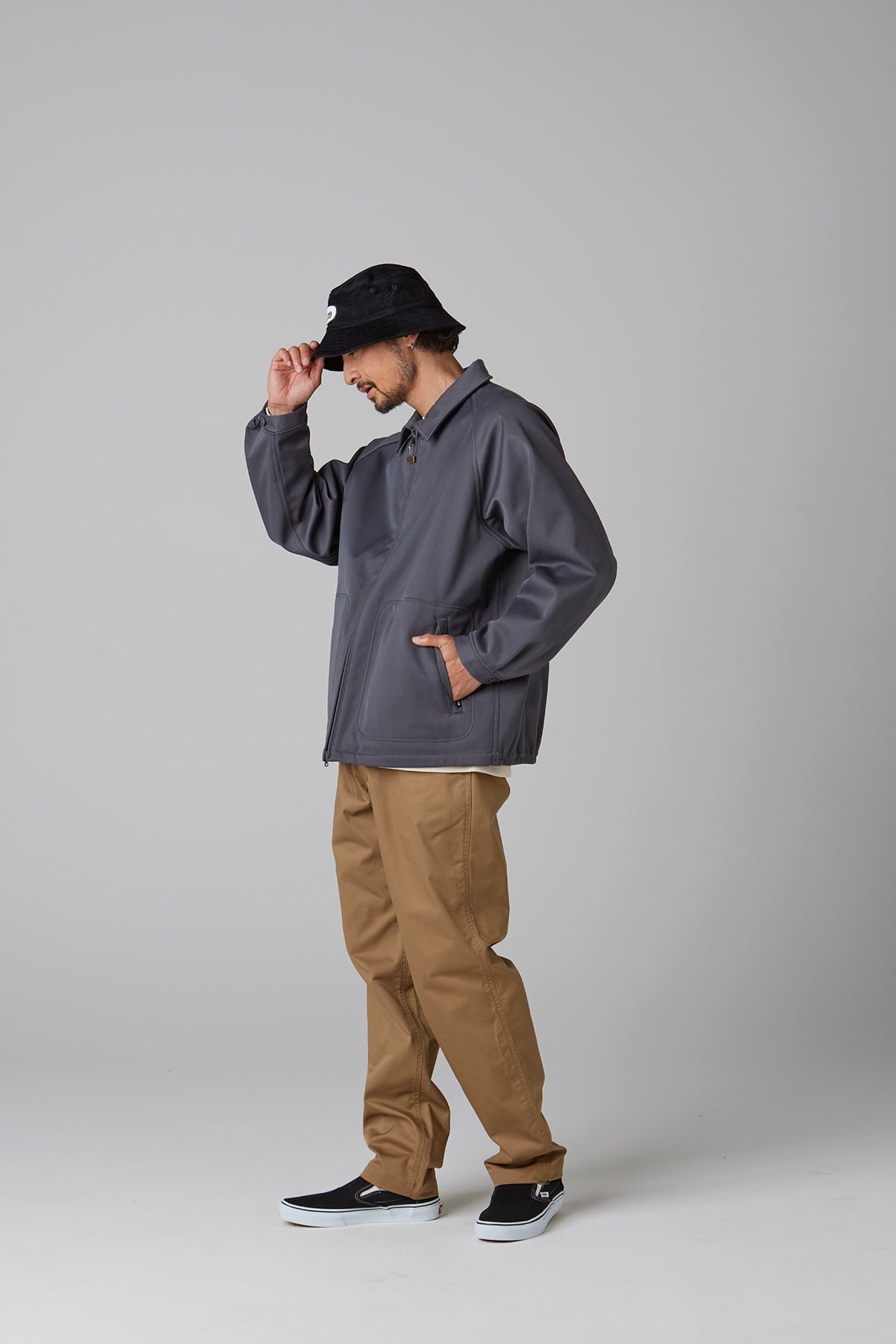 STRETCH WARM SWING TOP