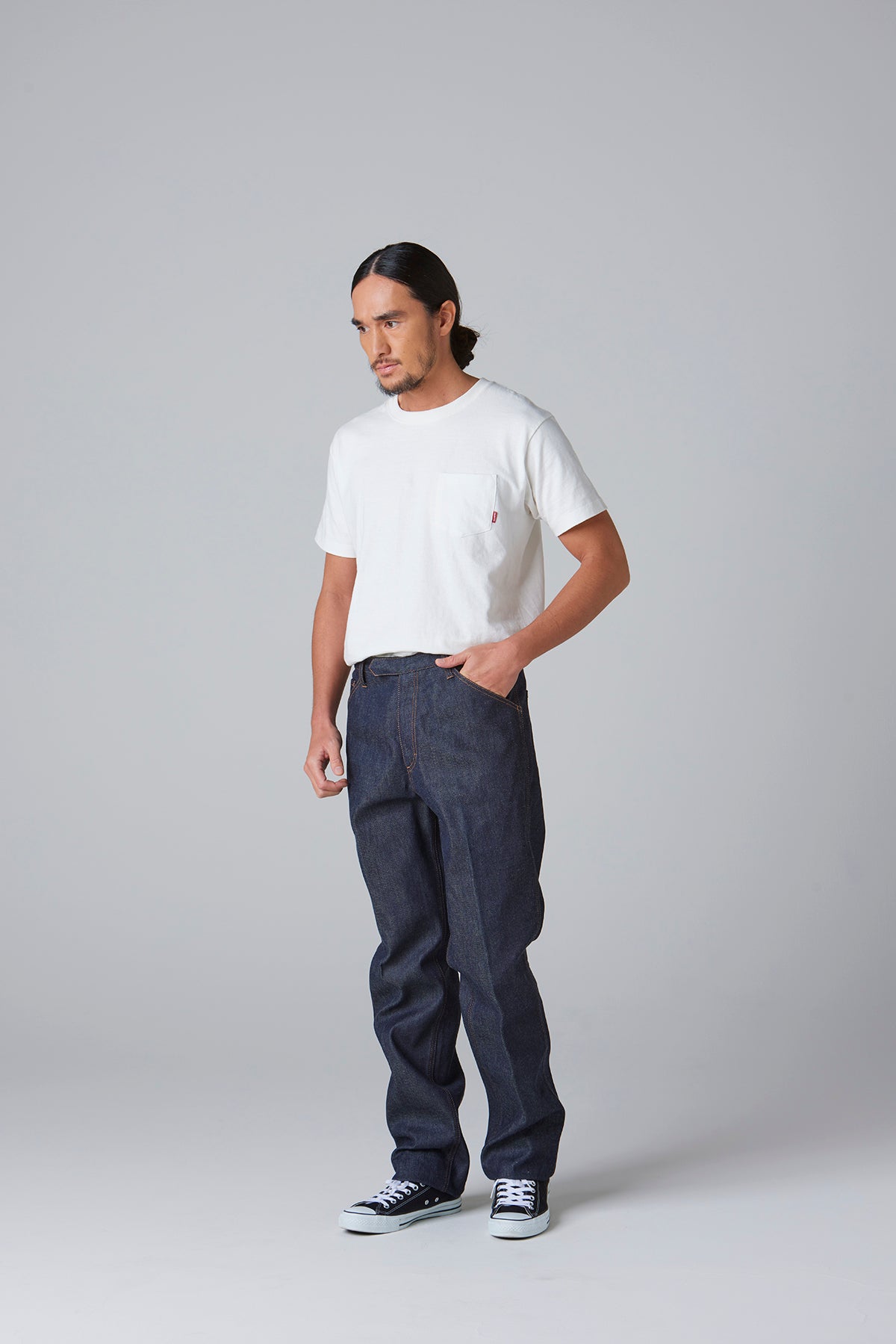 ジャパンデニム スリムパンツ / リジッド