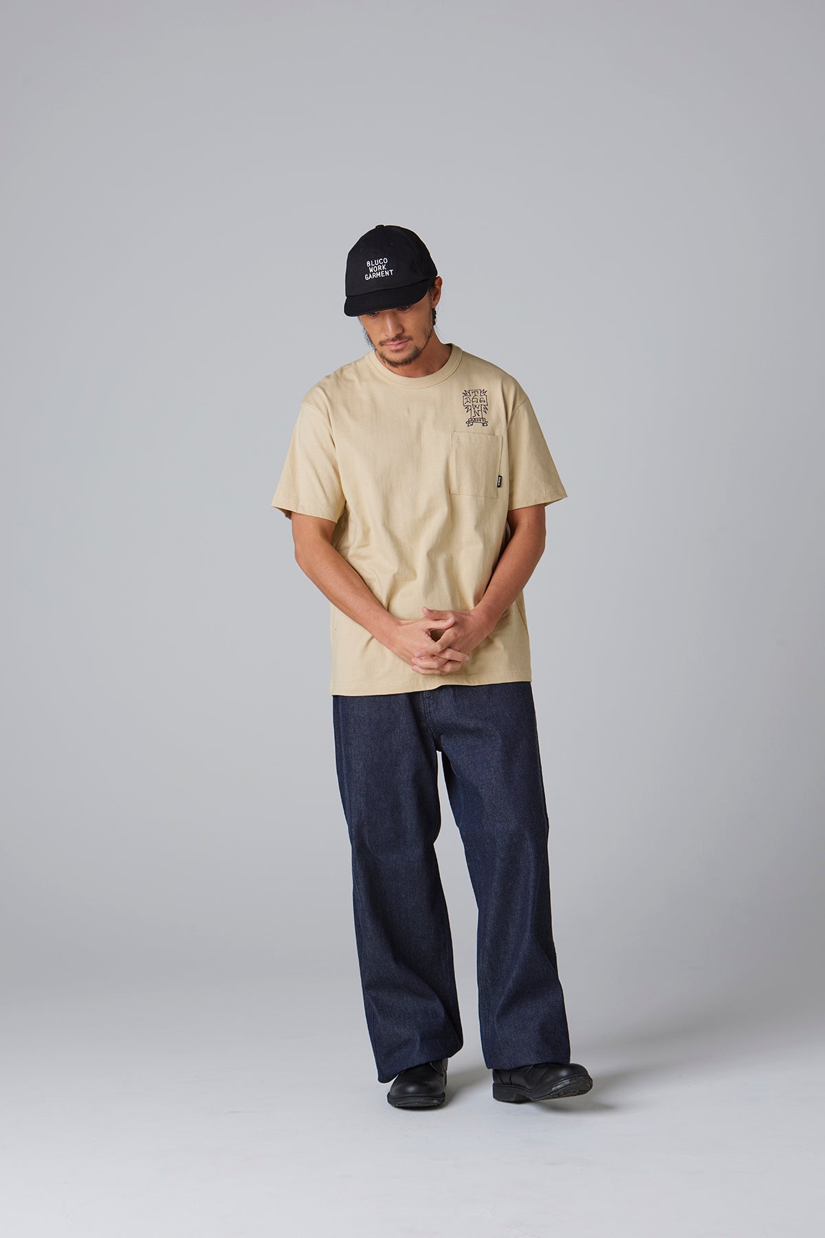 (DOGTOWN×BLUCO) ポケットTシャツ -Gonz-