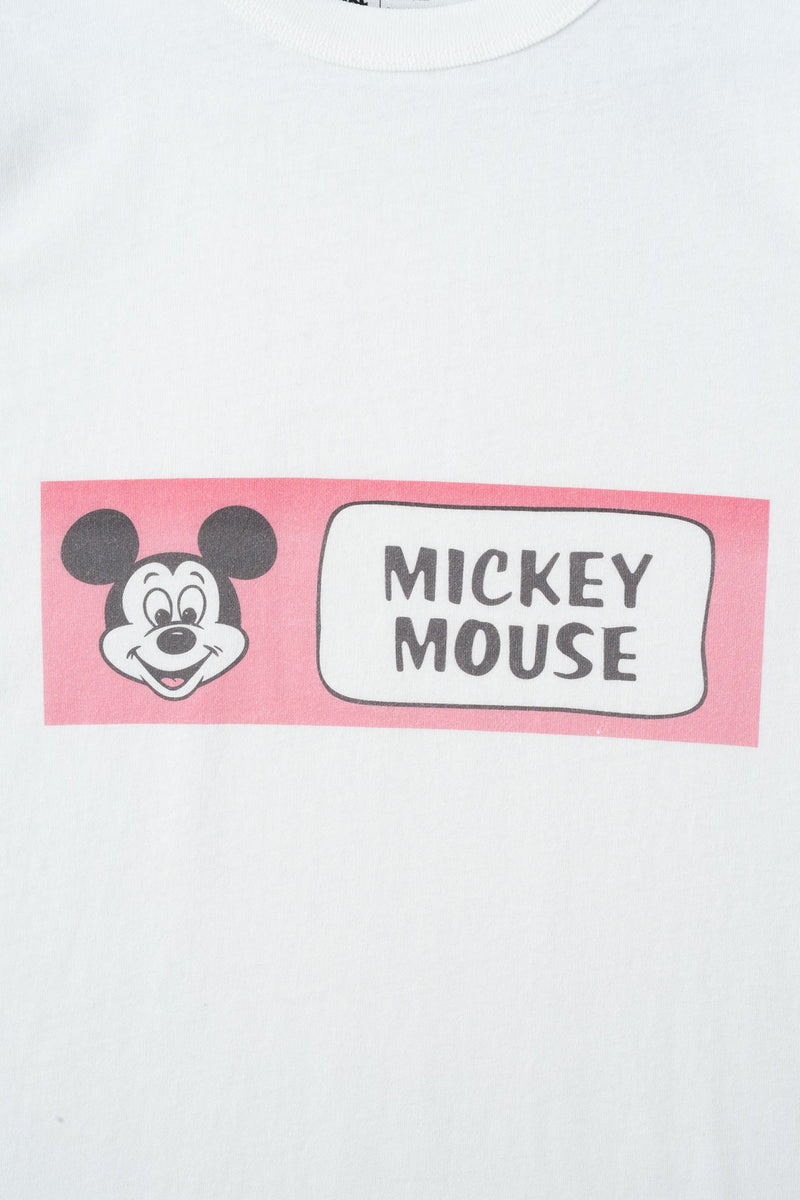 (DISNEY×BLUCO) プリントTシャツ ”Mickey Mouse"