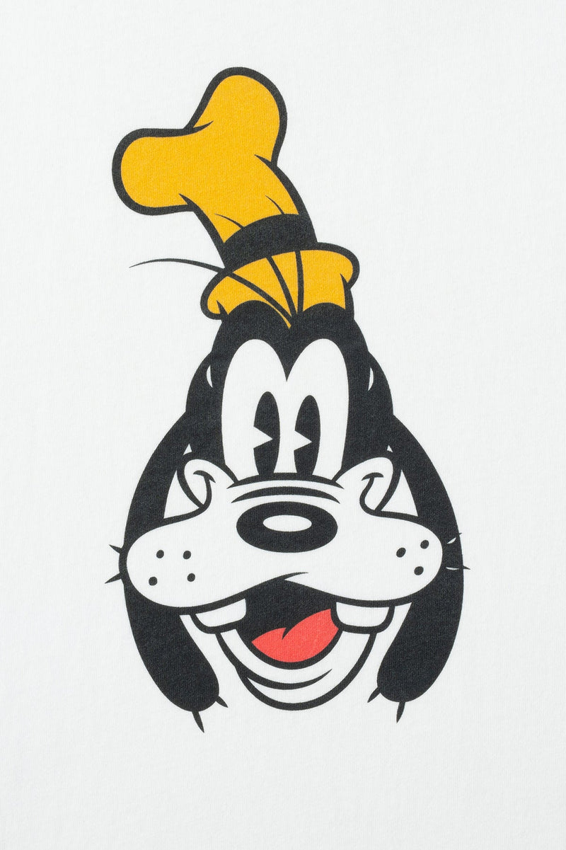 (DISNEY×BLUCO) プリントTシャツ  "Goofy"