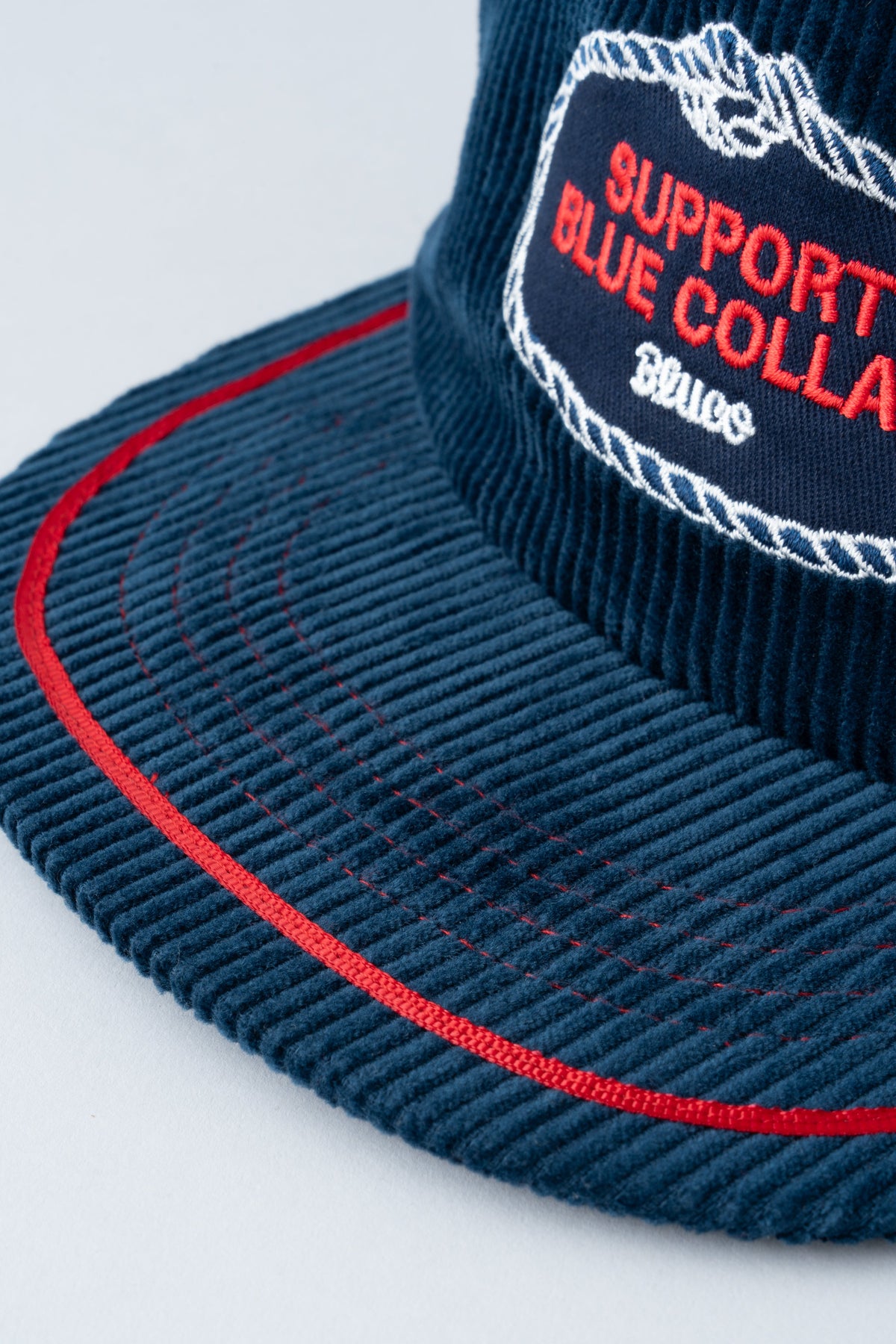 コーデュロイキャップ -Rope patch-