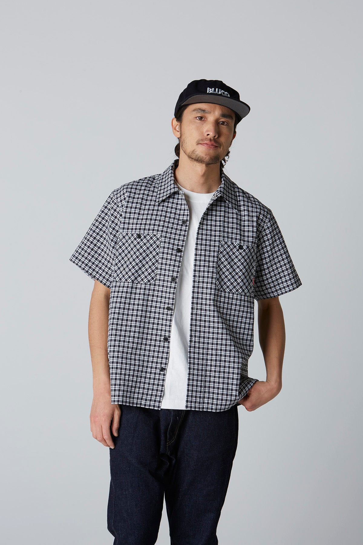SEERSUCKER WORK SHIRT S/S