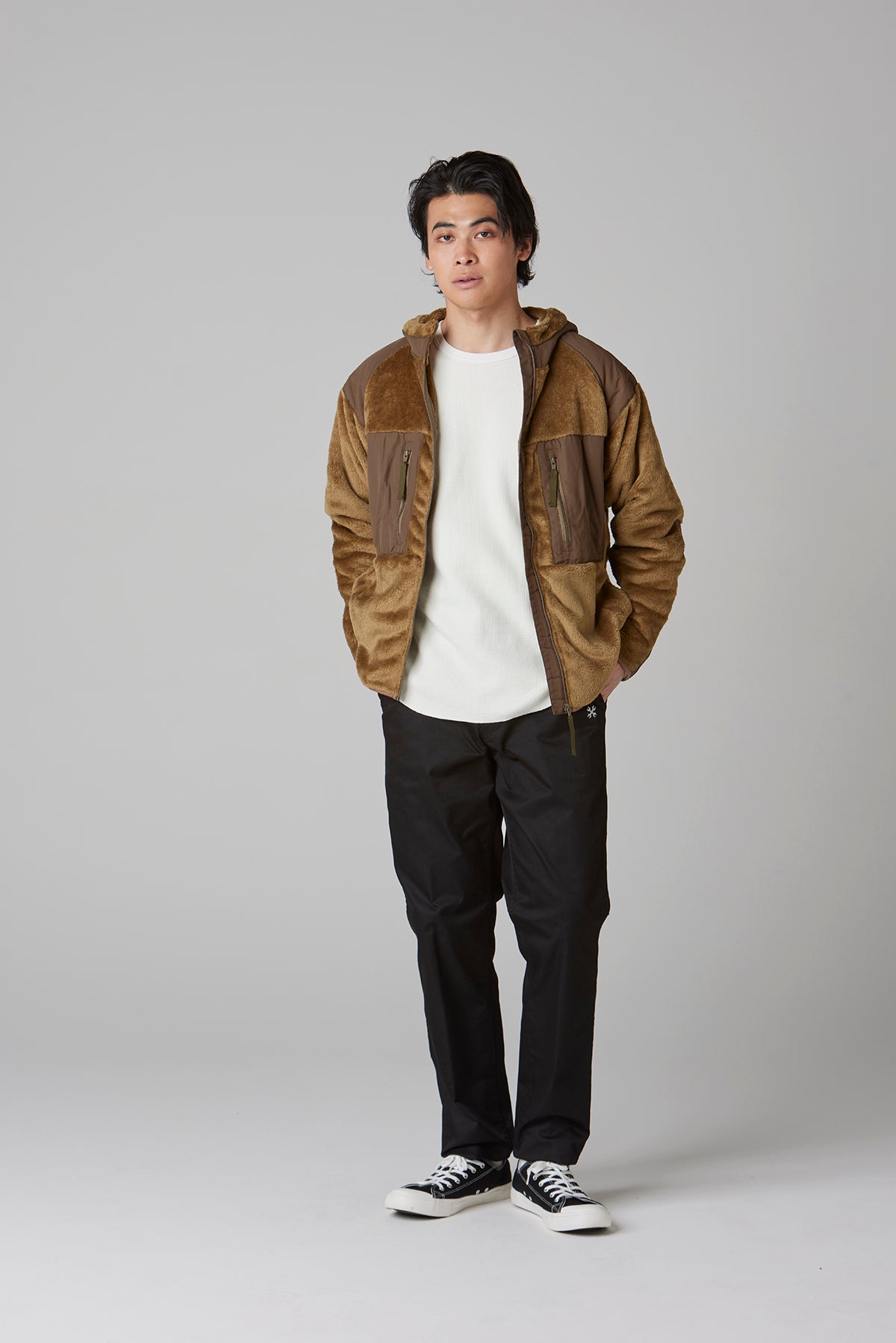 MILITARY FLEECE HOODIE