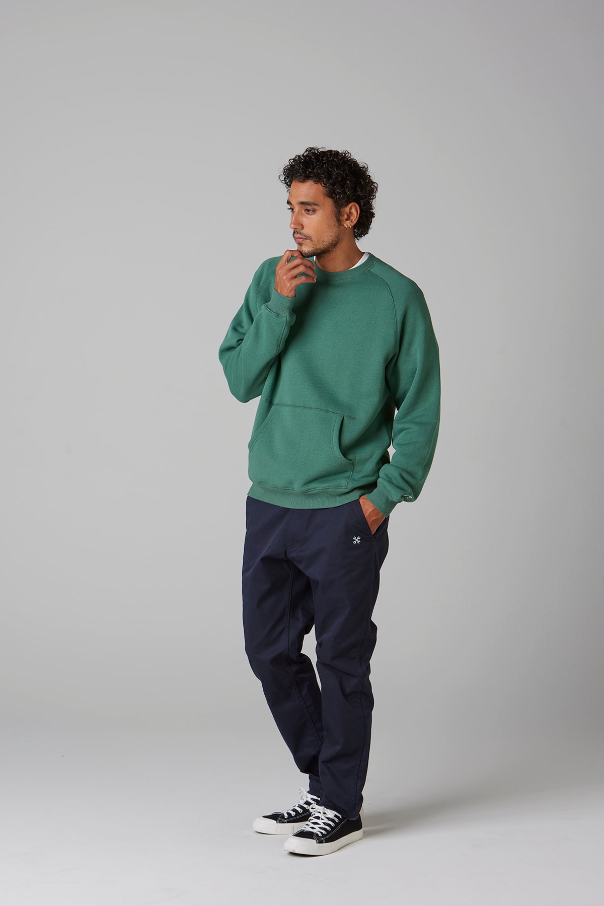 HEAVY PILE  SWEATSHIRT