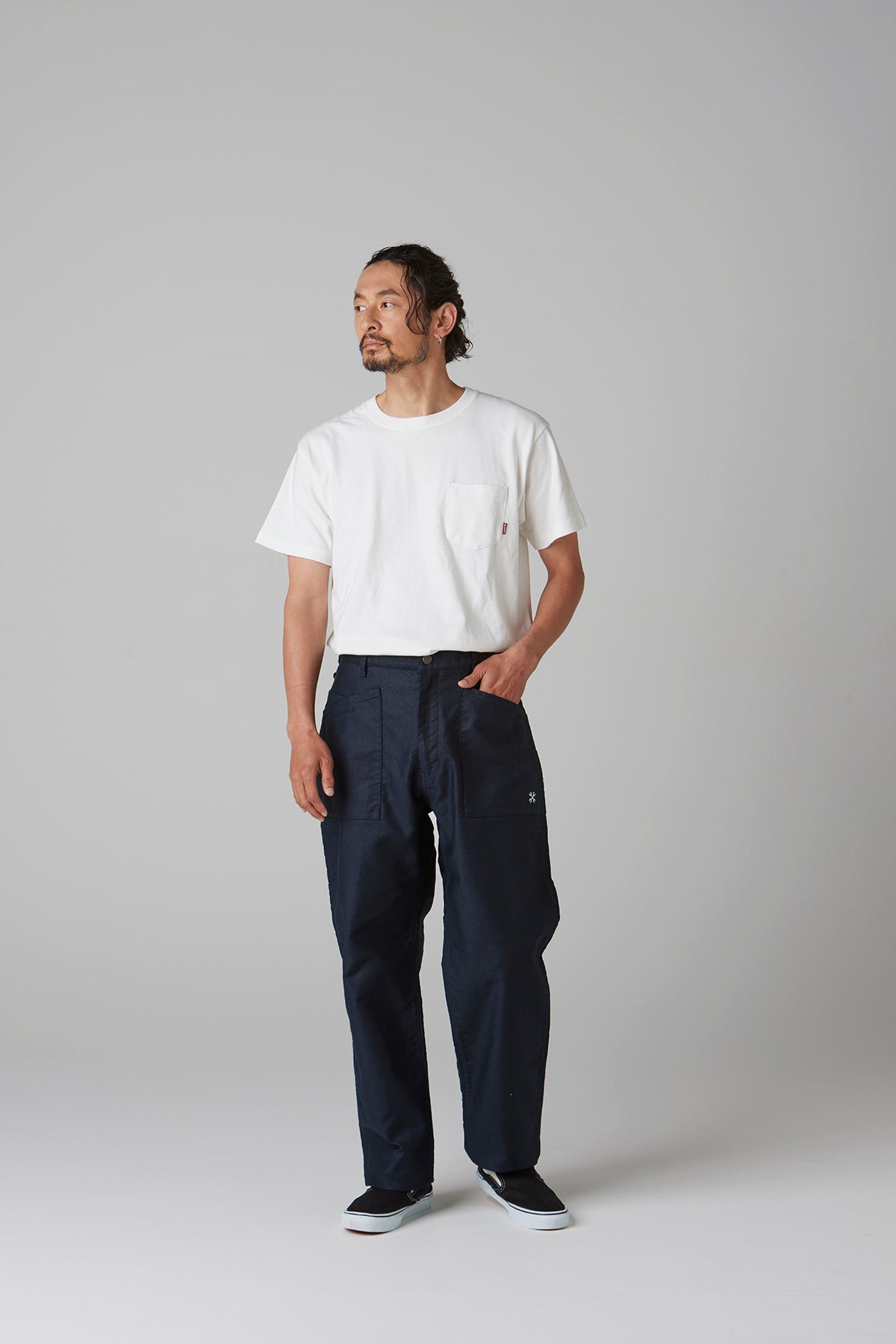 CORD CLOTH SAILOR WORK PANTS