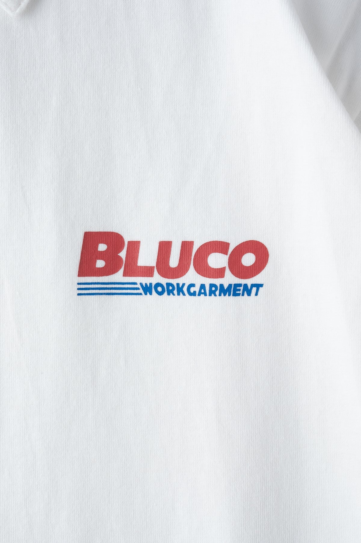 HEAVY DRY COTTON POLO NECK TEE -BWG-