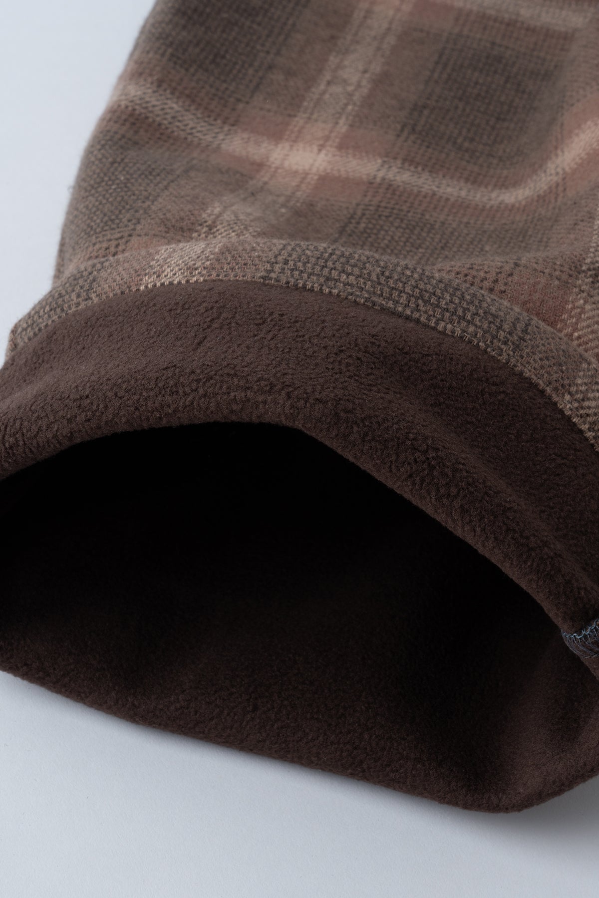 OMBRE CHECK WARM EASY PANTS