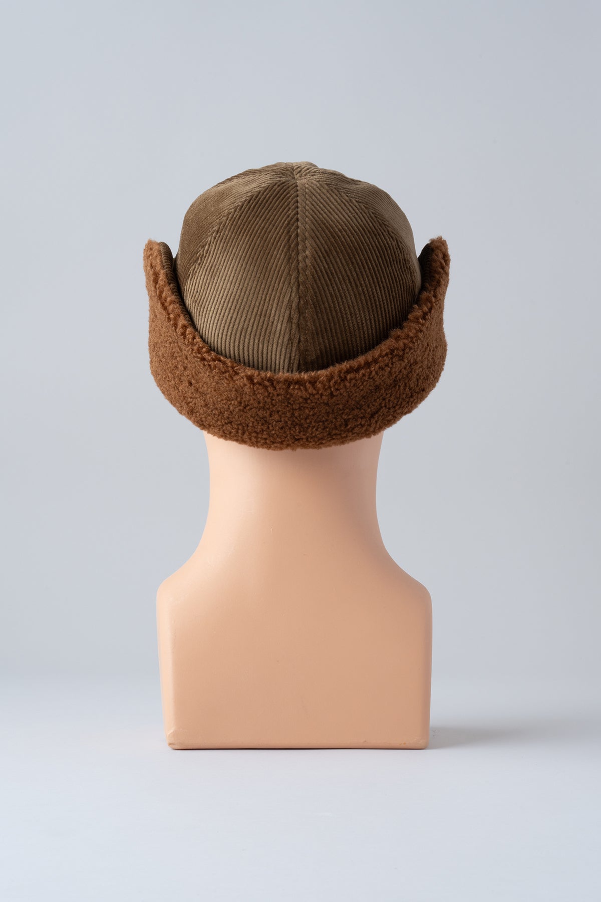 CORDUROY EAR FLAP CAP
