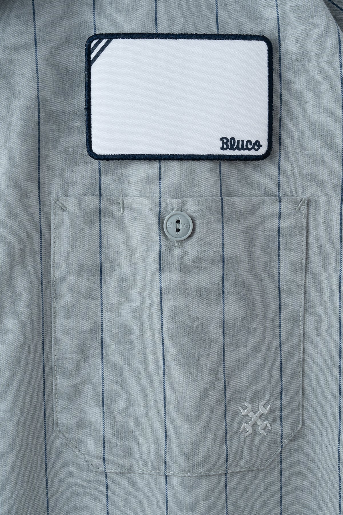 スタンダードワークシャツ L/S -Stripe-