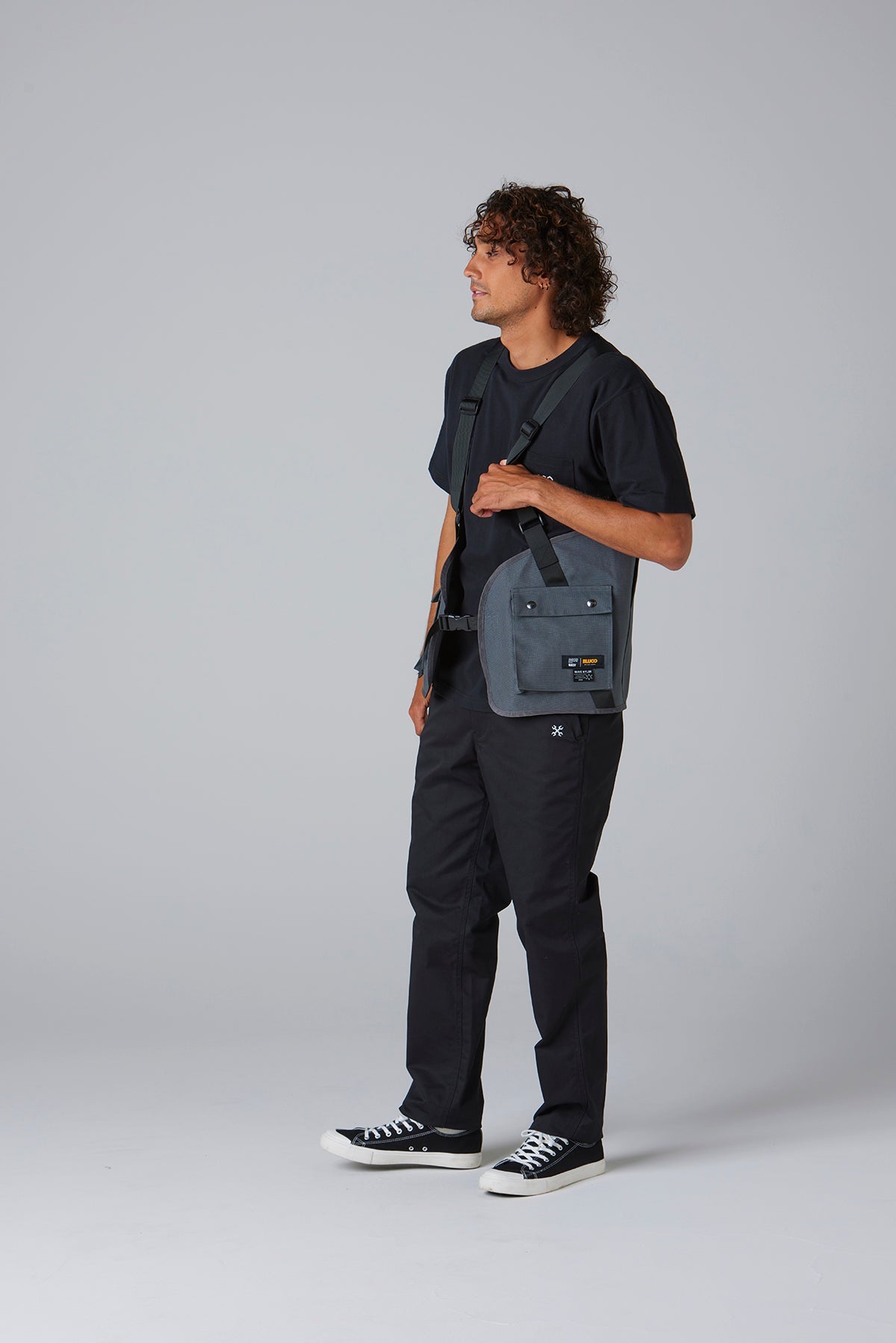 ブリックナイロン ユーティリティーベスト