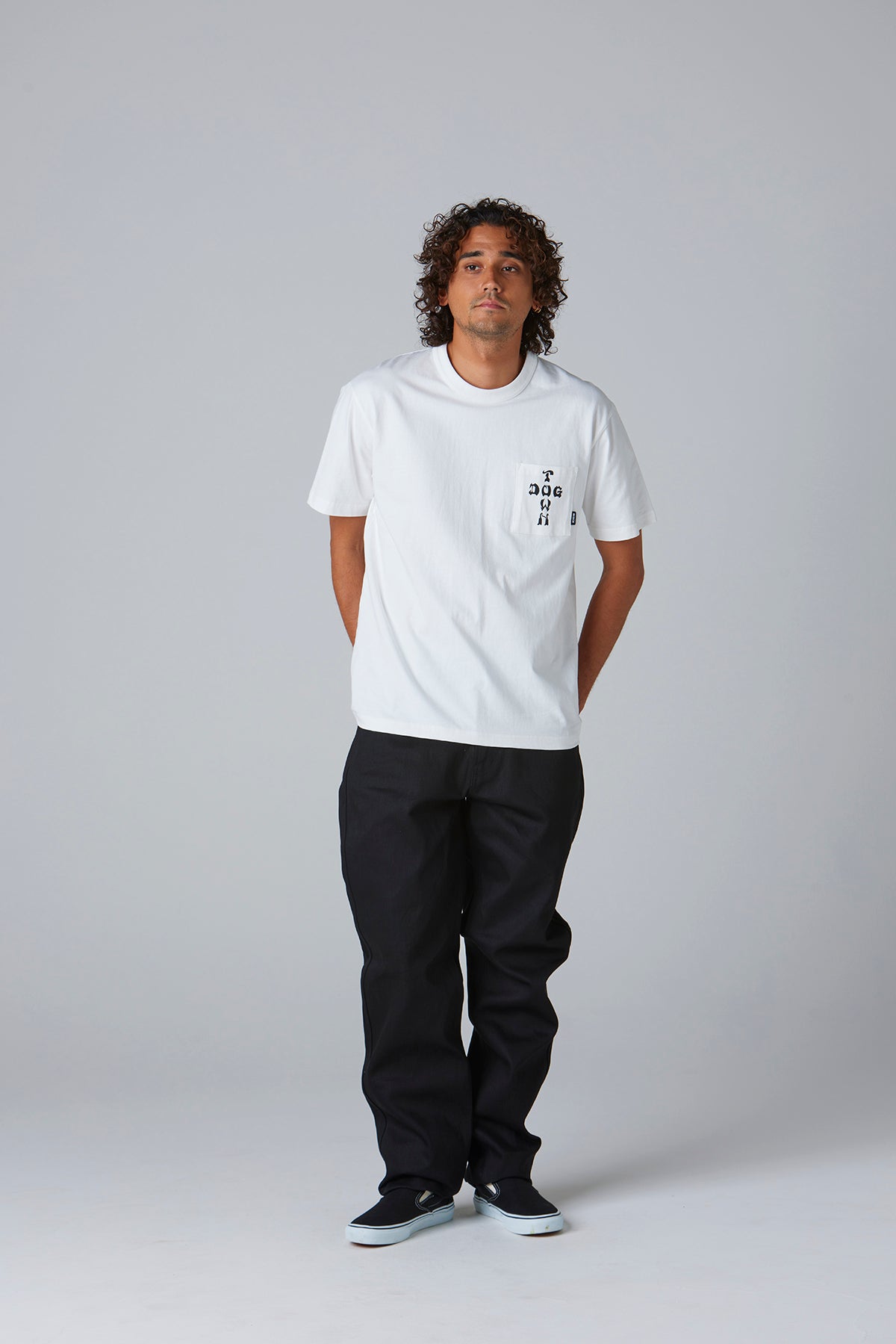 (DOGTOWN×BLUCO) ポケットTシャツ -Logo-